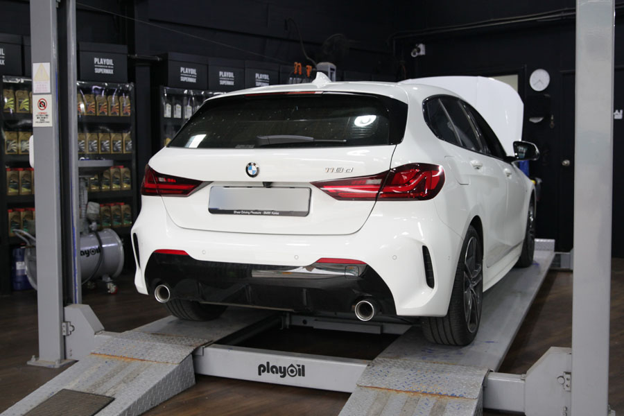 BMW 118D 합성유