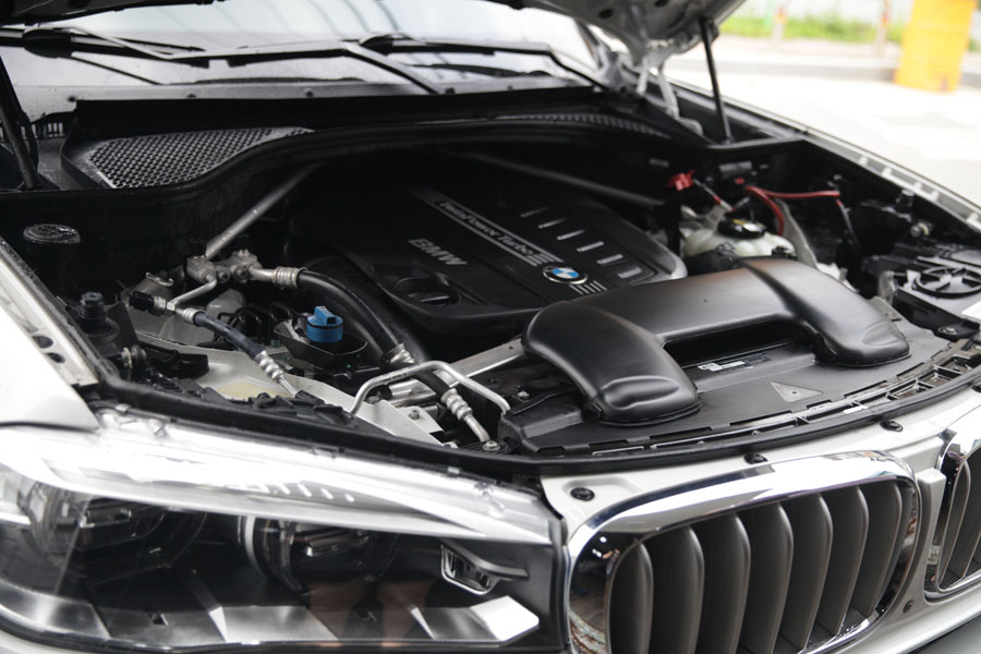 BMW F15 X5 40D 엔진오일 교환